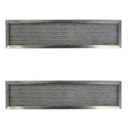 Duraflow Filtration Filters for Broan 97015841, Broan 97015843, G-8404, & more, PK2 A61262- 2 Pack